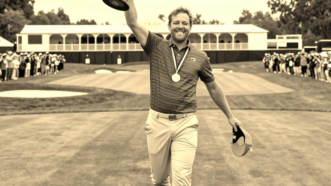 Davis Thompson và bàn cờ đánh bóng sắt tại Biltmore Championship Asheville